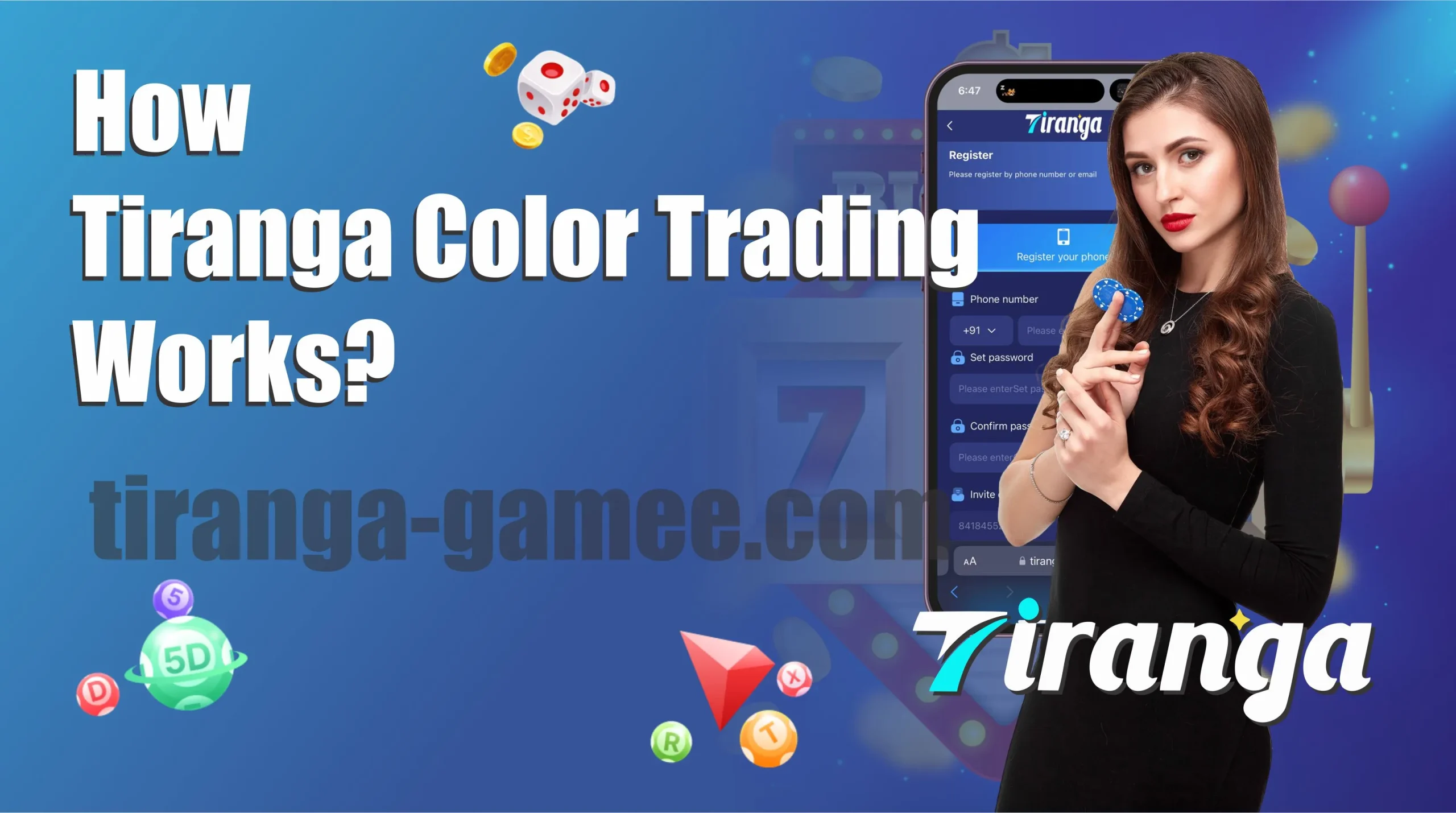 how tiranga color trading works